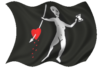 Said by many sites to be the flag flown by John Quelch